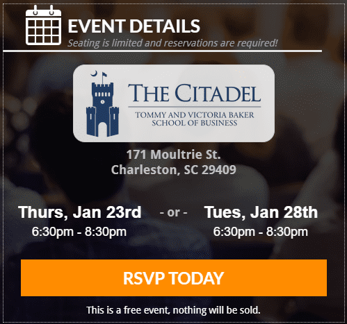 Financial Advisement Course Citadel Charleston SC